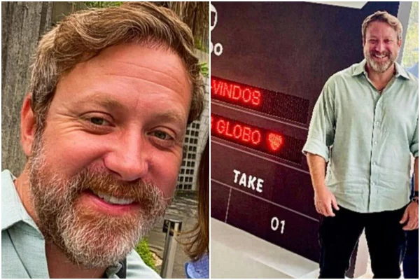 Um retrato de S&eacute;rgio Hondjakoff hoje, sentado em um banco de madeira em uma pra&ccedil;a tranquila de Resende