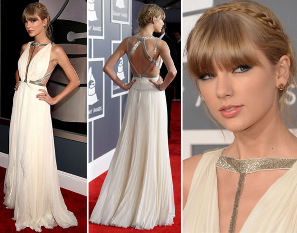 taylor swift vestido branco casamento